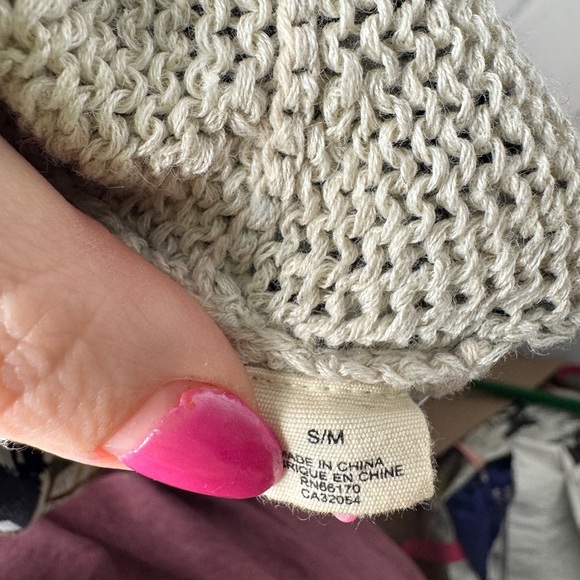 MOTH ANTHROPOLOGIE Draw The Eye Patchwork Mixed Media Vest Size S/M Ramie - Picture 6 of 9